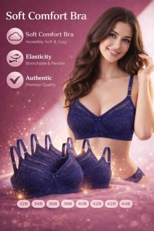 Net Jersey Bra Everyday Comfort Bra