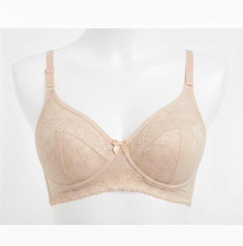 Net Jersey Bra Everyday Comfort Bra - Image 7