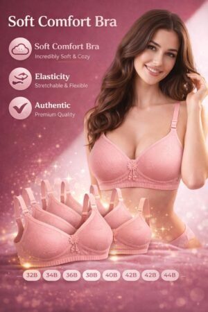 Padded Foam Jersey Bra Everyday Comfort Bra
