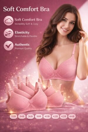 Padded Foam Jersey Everyday Comfort Bra