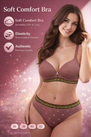Lingerie Set Padded Foam Bra & Panty Luxury Comfort