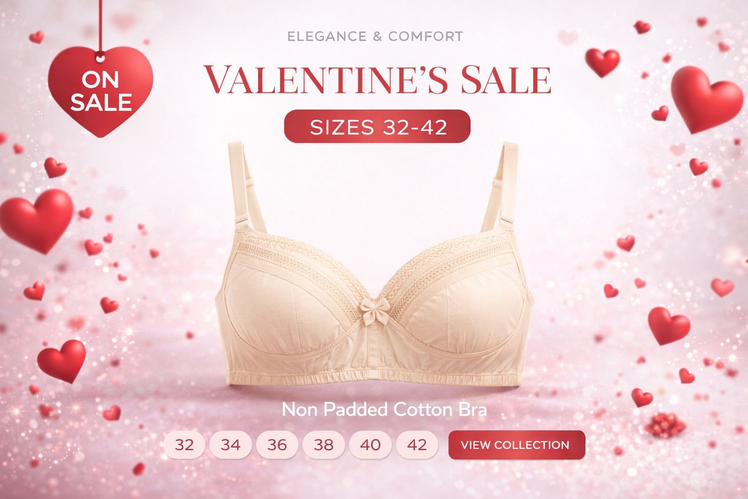 Loan Cotton Comfort Bra