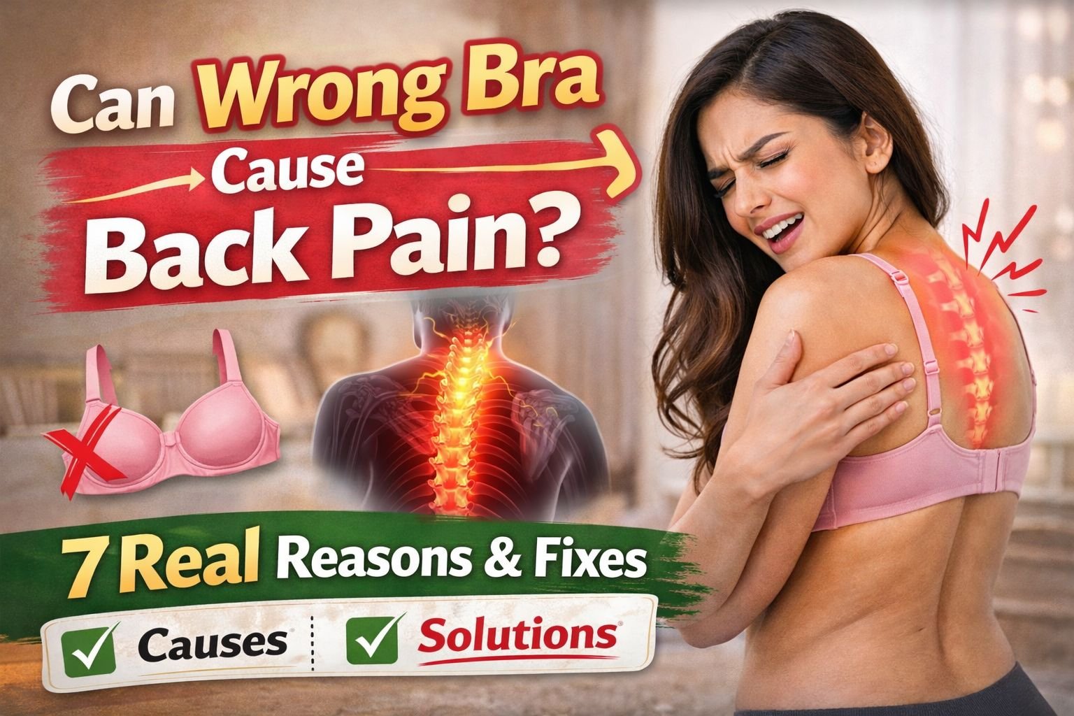 Can Wrong Bra Cause Back Pain? 7 Real Reasons & Fixes