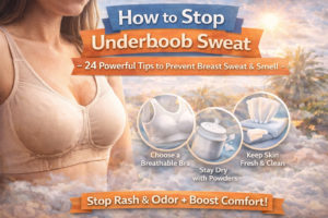 underboob sweat solution - liners pads breathable bras and anti chafe tips