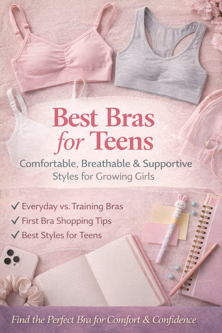 Best Bras for Teens Comfortable, Breathable & Supportive Styles for Growing Girls