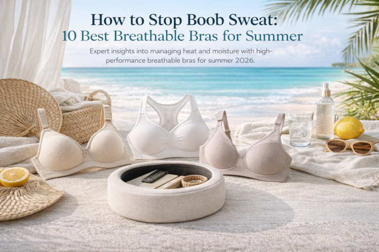 How to Stop Boob Sweat: 10 Best Breathable Bras for Summer
