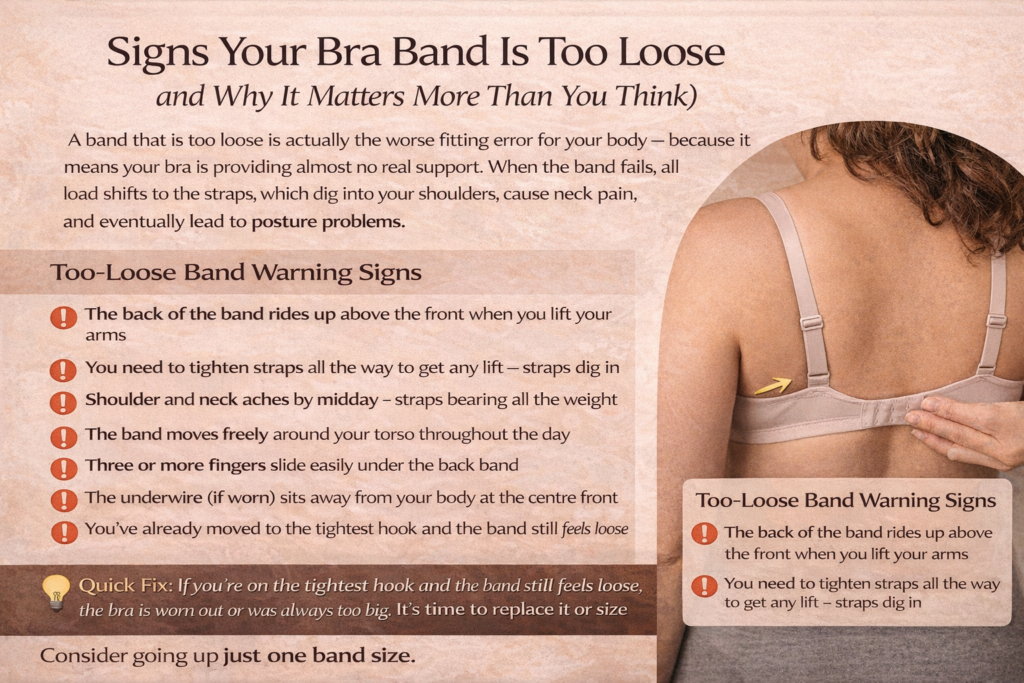 Signs Your Bra Band Is Too Loose (and Why It Matters More Than You Think)